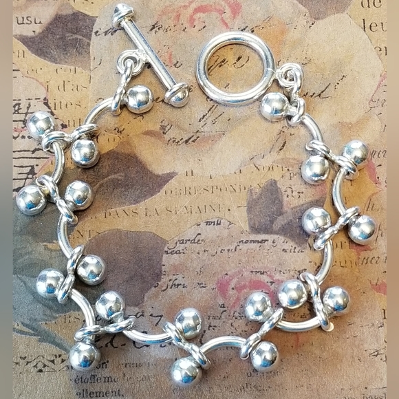 Silpada Sterling Silver DNA Bracelet - Picture 6 of 9